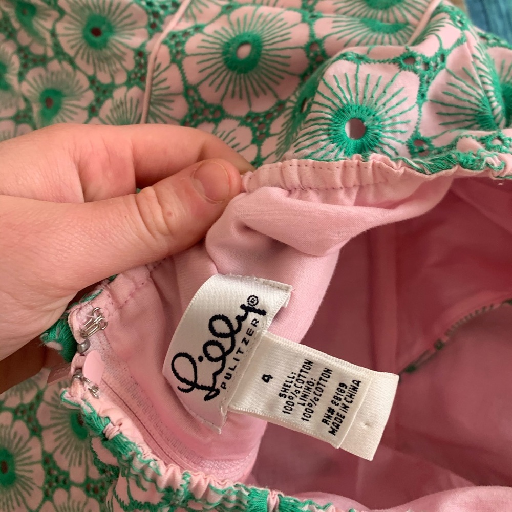 VINTAGE LILLY PULITZER HALTER NECK DRESS